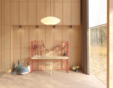 Bureau enfant design Wire, design Anne et Philippe Sorigué